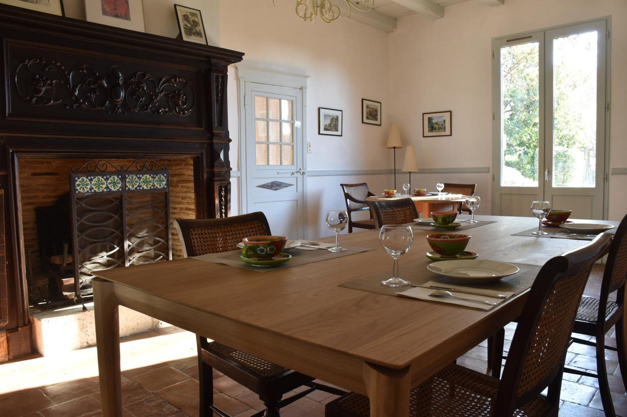 Chambres D'Hotes Ptits Dej Inclus - Salle D'Eau Tout A Vous - Parking Prive Gratuit - Centre Ville Bergerac 5Km - Domaine De Bellevue Cottage En Perigord Lembras Buitenkant foto